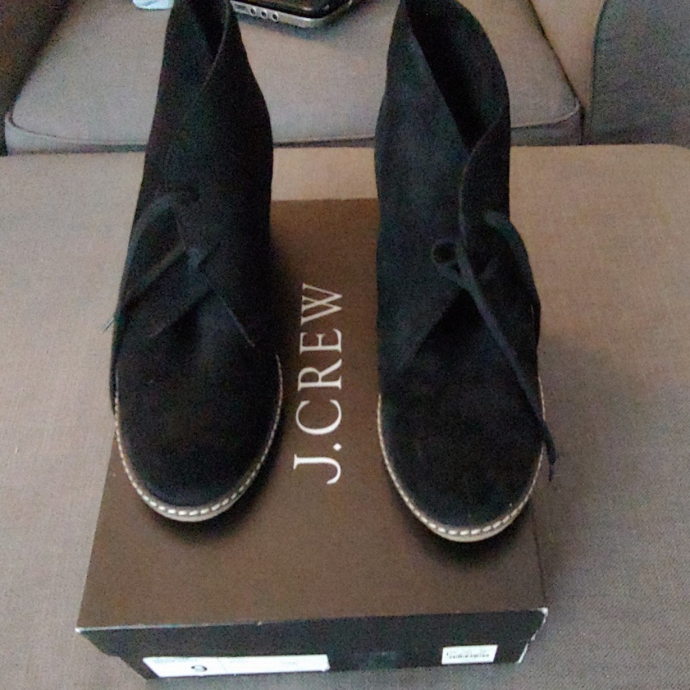 Jcrew suede wedges